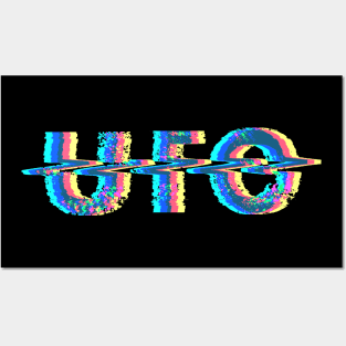 Ufo and the future Posters and Art